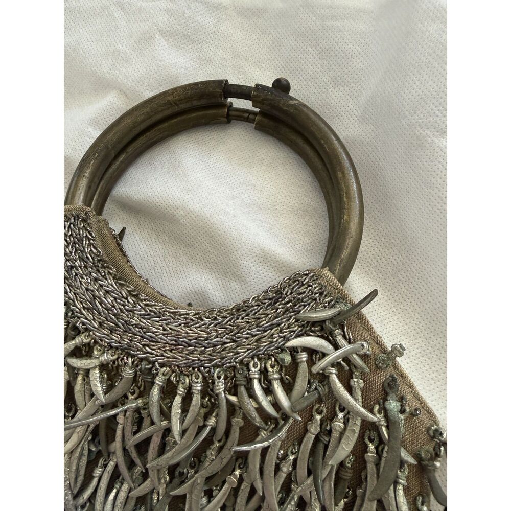 Rare Vintage Chloé Phoebe Philo Y2K Embellished Bracelet Bag - Picture 6 of 12